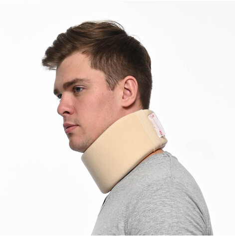 Купити Бандаж для шиї м'який (шина Шанца) бежевий