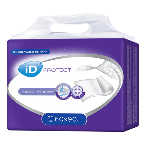 Купити Пеленки  iD Protect  Plus  60х90