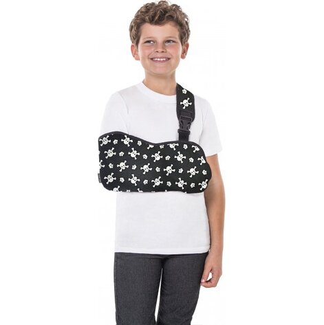 Купити Бандаж для руки поддерживающий косыночна повязка  с фиксатором детский