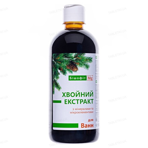 Купити Хвойний екстракт з мінералами та мікроелементами, 500 мл