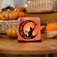 Соляной светильник  Кот со звездой