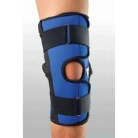 Наколенник разъемный для сильной фиксации c металлическими шарнирами