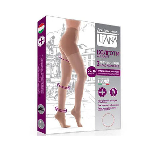 Купити Колготы антиварикозные 2 класс компрессии компрессия 27-36 мм рт ст Тиана