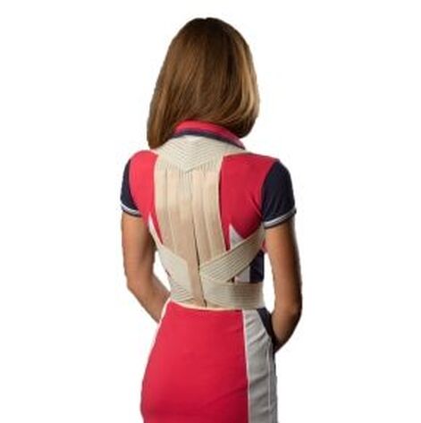Купити Корректор осанки ортопедический с 4-мя ребрами металлическими, моделируемыми ребрами жесткости